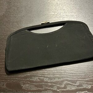 Vintage Black Clutch
